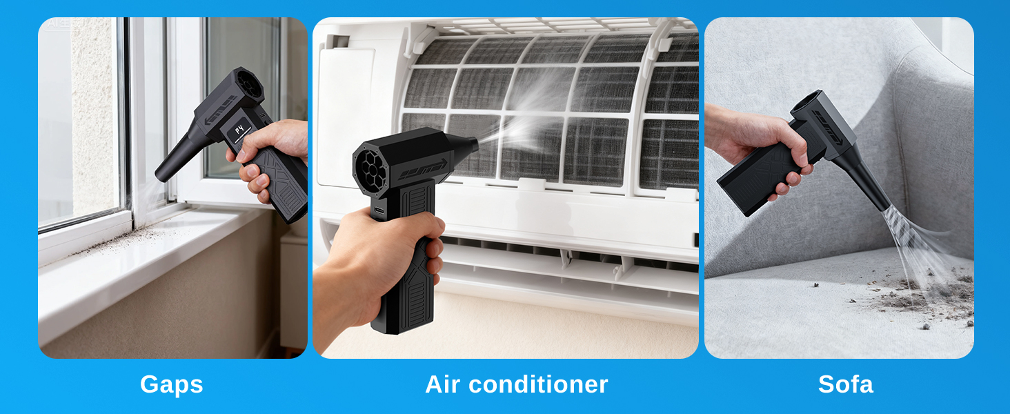 MiaEpic Electric Air Blower for Gaps,Air Conditioner,Sofa