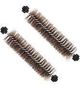 DALIPER 2 Packs Carpet Sweeper Replacement Horsehair Brush, Refill for Non Electric Rug Roller