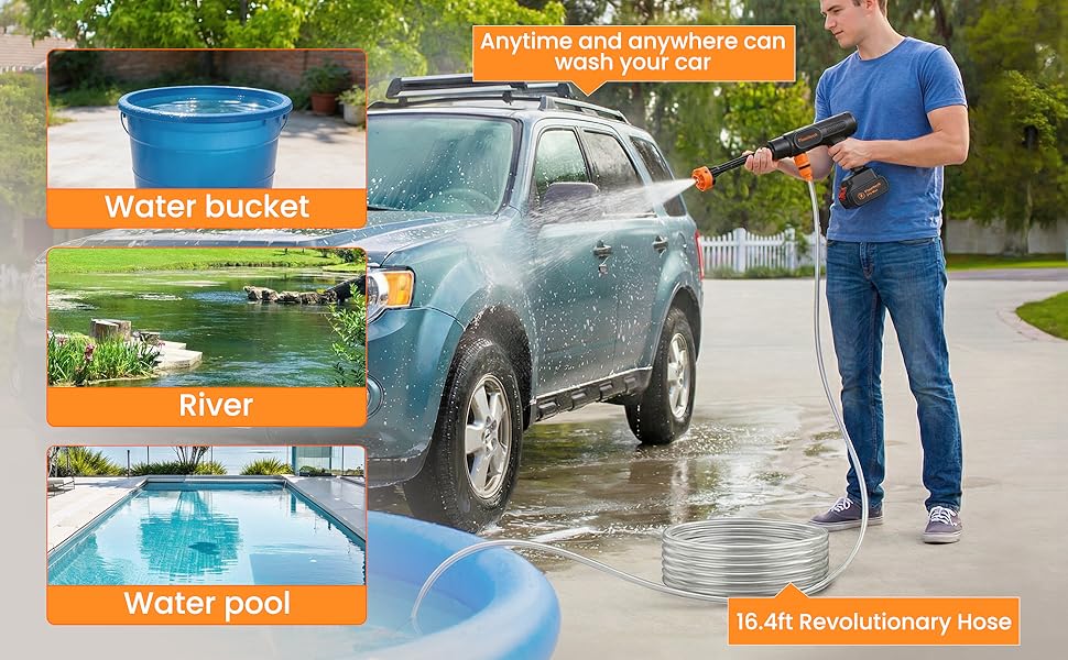 cordless power washer