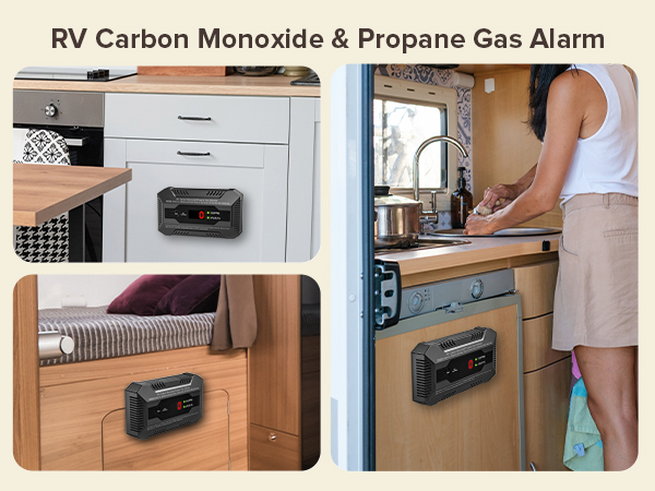 RV Dual LP/CO Alarm