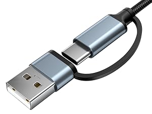 2-in-1 USB/USB-C Design