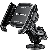 LOKTENWO Anti-Vibration Phone Mount Holder with Vibration Dampener [No Block Camera] [1s Lock &amp; R...
