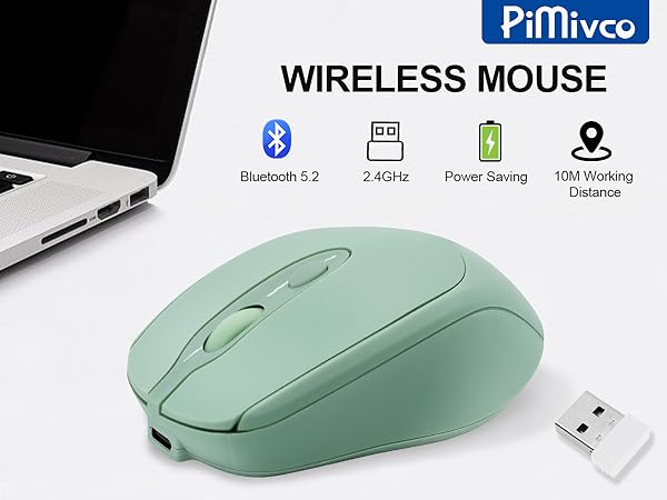 mouse wireless cordless mouse usb mouse wireless laptop mouse ergonomic wireless mouse green mouse