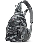 BPAULL Camera Bag Waterproof Camera Sling Backpack with Rain Cover Outdoor Travel Backpack Camera...
