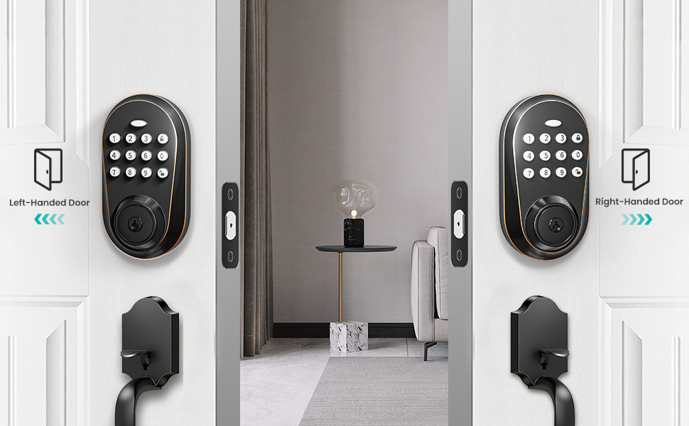 keyless entry door lock