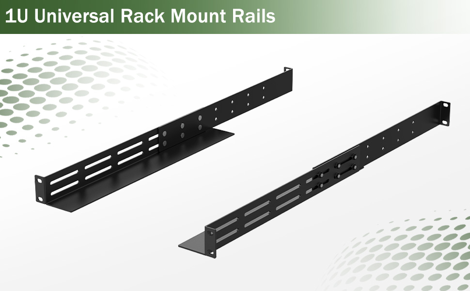 1U Universal Rack Mount Rails