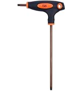 Antrader T25 Torx Screwdriver,Anti Tamper Proof Torx Key,S2 Steel T-Handle Dual End Wrench-1Pcs