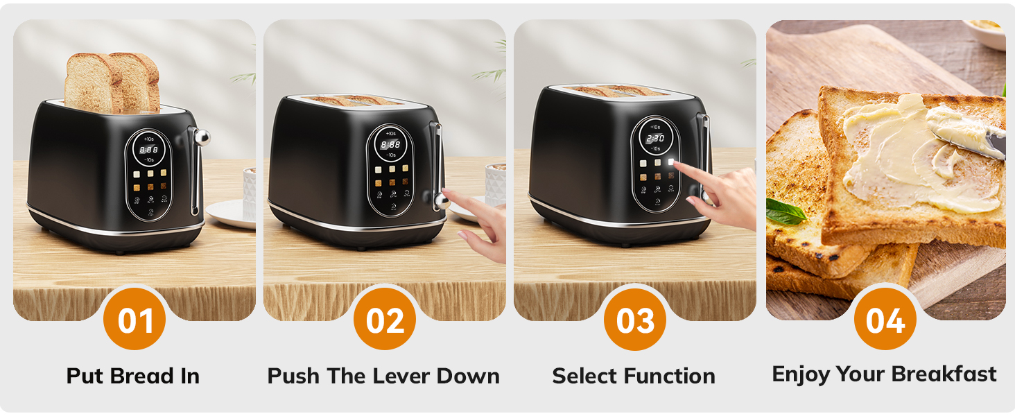 2 slice toaster