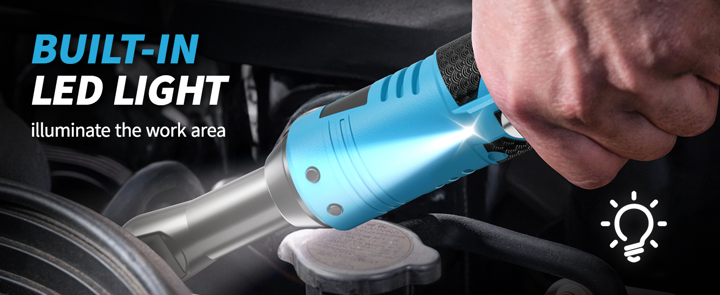 electric ratchet wrench with battery