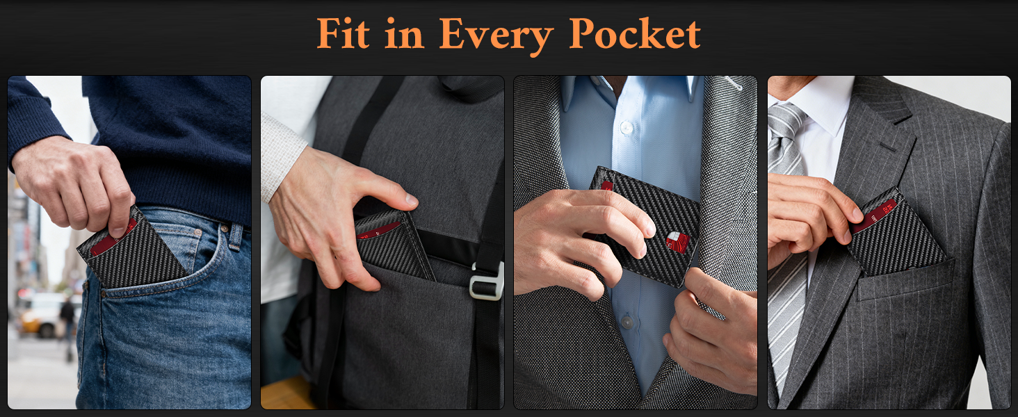 front pocket wallets for men