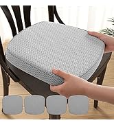 MontVoo Chair Cushions Chair Pads Set of 4-Outdoor Indoor All Season Double Side Seat Chair Cushi...