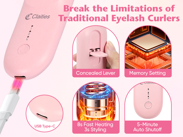 heated eyelash curler
