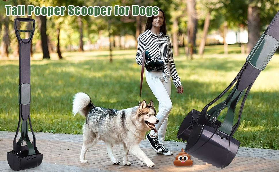 dog poop scoopers poop scooper for dog grabber Tall Long Handle large small dogs scooper