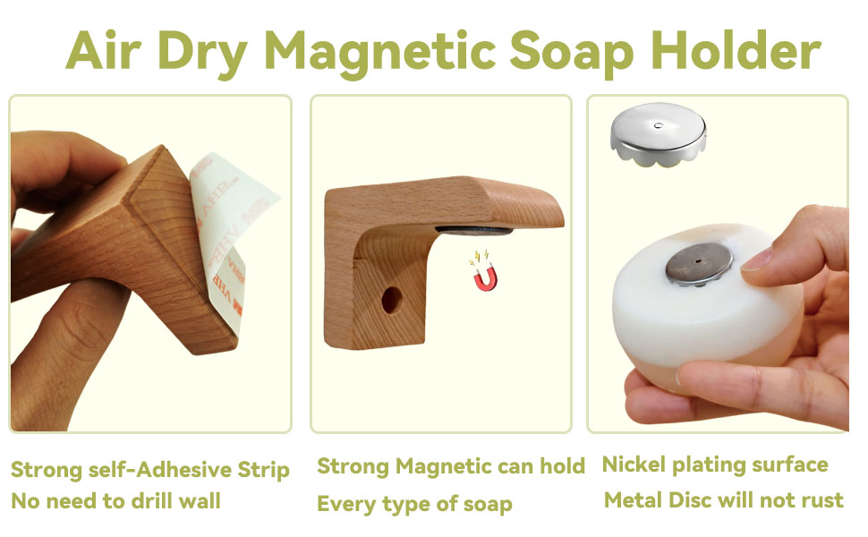 Installation Method Of Magnetic Soap Holder