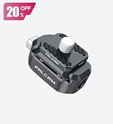 FALCAM F22 Basic Quick Release Plate Kit, Camera Mounting Adapter Convert 1/4" Thread to F22 QR S...