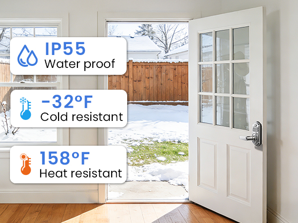 Built for all environments: extreme cold, heat, rain, and snow