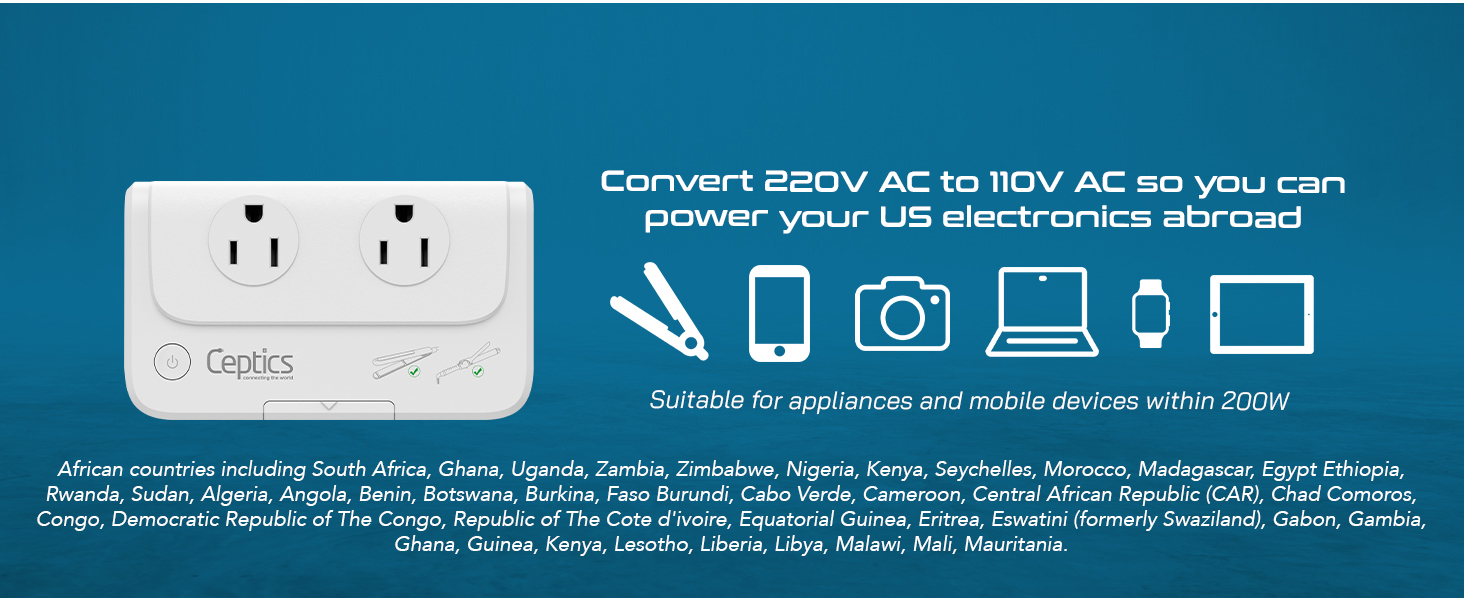 south africa voltage converter