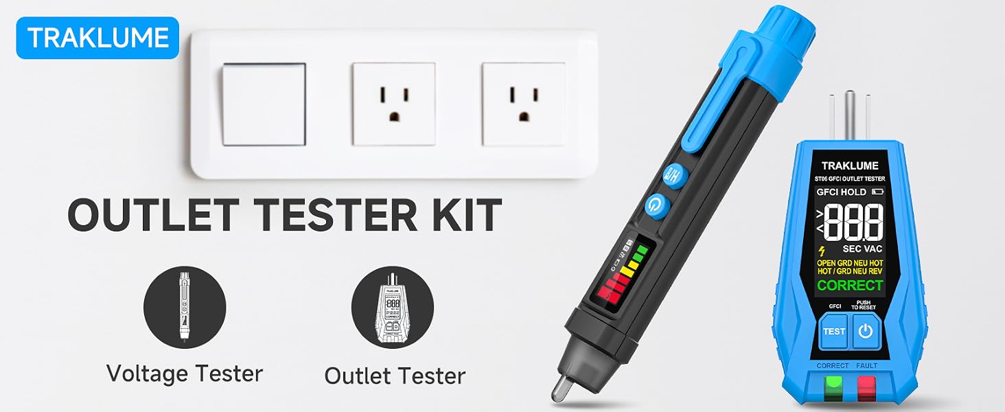 Outlet Tester Voltage Tester