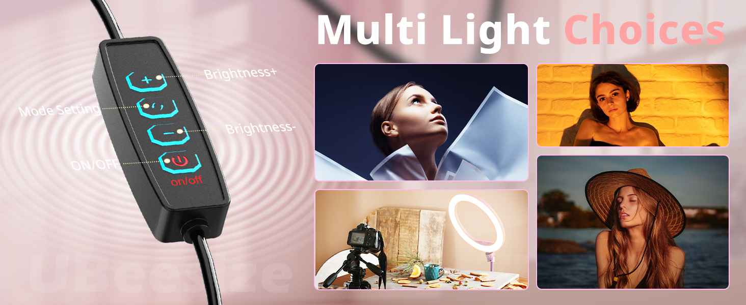 iphone tripod with light