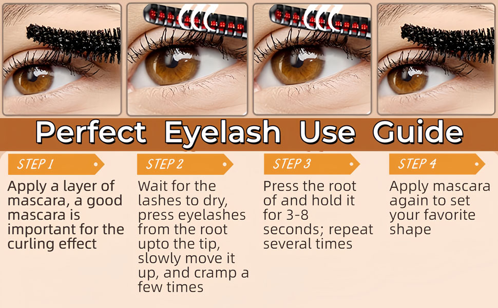 eyelash curlers heated