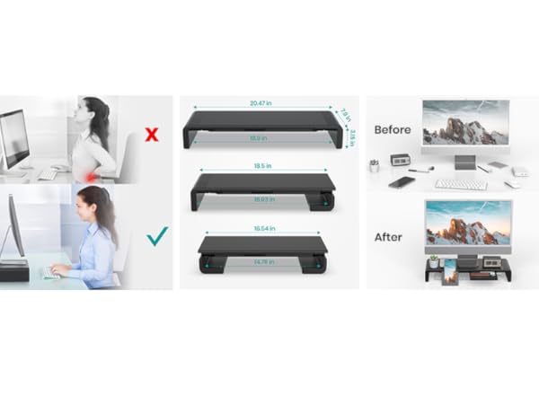 adjustable computer monitor stand