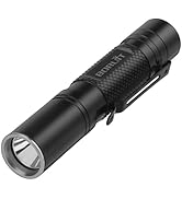 BORUIT RJ13 Rechargeable Tactical Flashlight Super Bright, 5 Modes Led EDC Flashlights with Clip,...