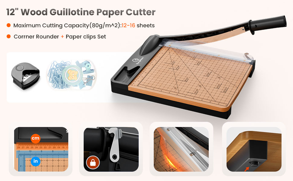Paper trimmer Cutter