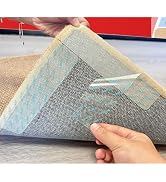 Urdar Brunnr Rug Non Slip Grippers, 12pcs Large Carpet Tape Pads Removable, Strong Adhesive Witho...