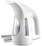 HiLIFE Steamer for Clothes, Portable Handheld Design, 240ml Big Capacity, 700W, Strong Penetratin...