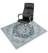 Anidaroel 48"x60" Home Office Chair Mat for Hardwood Floor, Desk Chair Mat for Hard Floors, Under...
