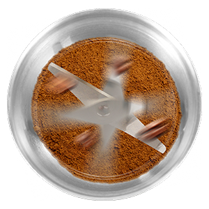 Grinding quickly and finely