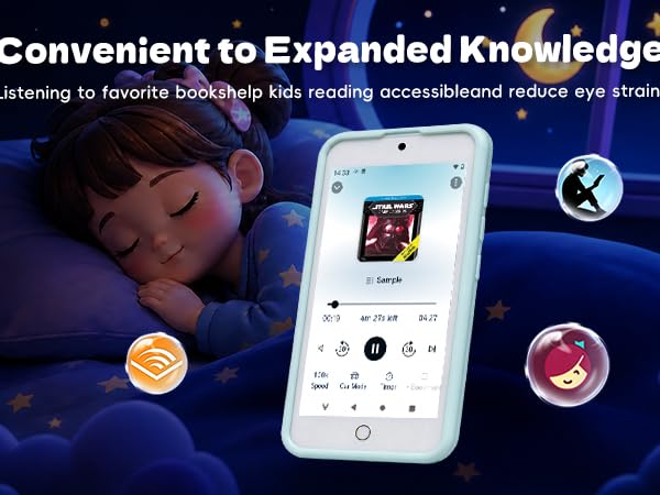 MP3 Player with Kindle Audible Libby