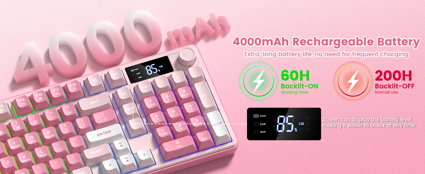 4000mAh Rechargeable Battery