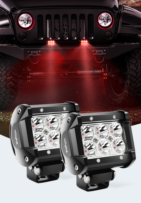 Green light pods Hunting Lights led fog lights for trucks led spot lights for trucks off road