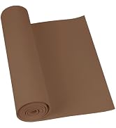 Do²ping Brown Eva Foam Sheets roll, 2mm eva Craft Foam 49''x13.5'' High Density 86kg/m3 for Cosplay