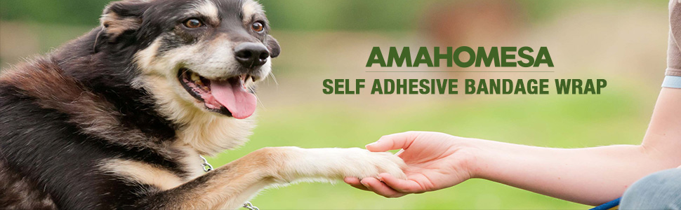 AMAHOMESA Self Adhesive Bandage Wrap