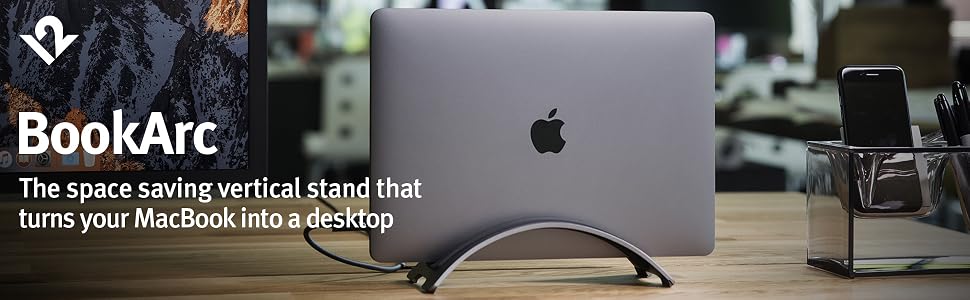vertical stand, laptop to desktop, save space, space-saving, space saving