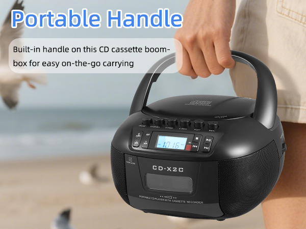 CD and Cassette Player