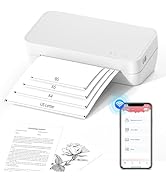 Ponek WiFi Thermal Printer - S821 Wireless Printers for Home Use, Inkless Portable Printer Suppor...