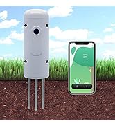 FRANKEVER Soil Moisture Meter for House Plants Gardening Tools,Tuya Zigbee Plant Monitor Soil Tes...