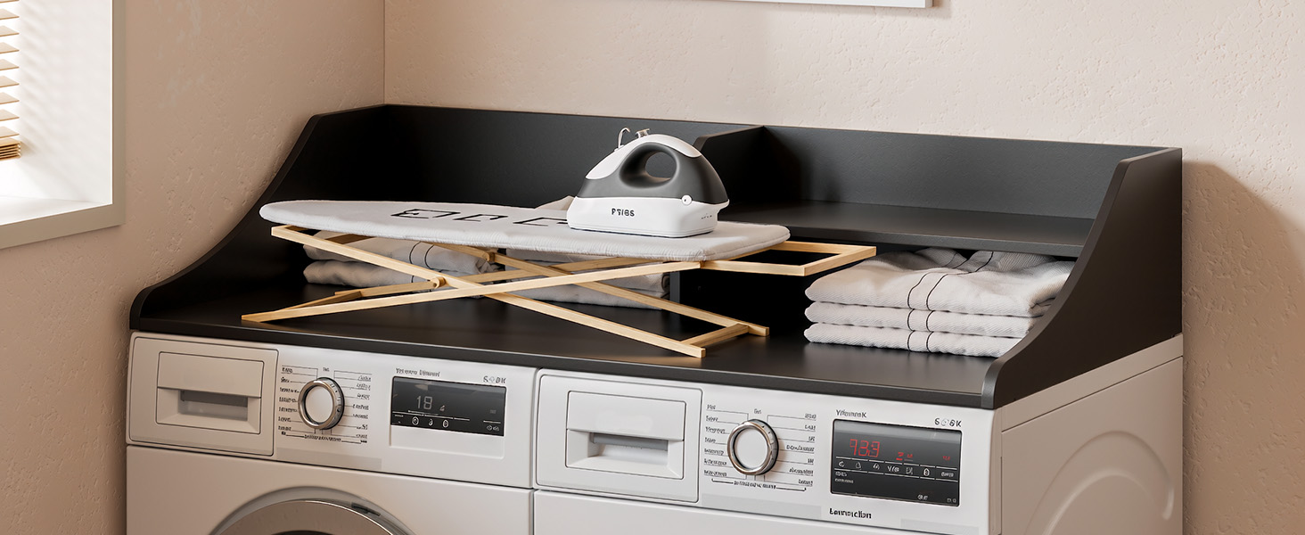 washer and dryer countertop