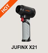 JUFINX Leaf Blower-Electric blower-64mm Supper Motor,756W 1200G Wind Pressure,3000mAh*8 30W Fast ...