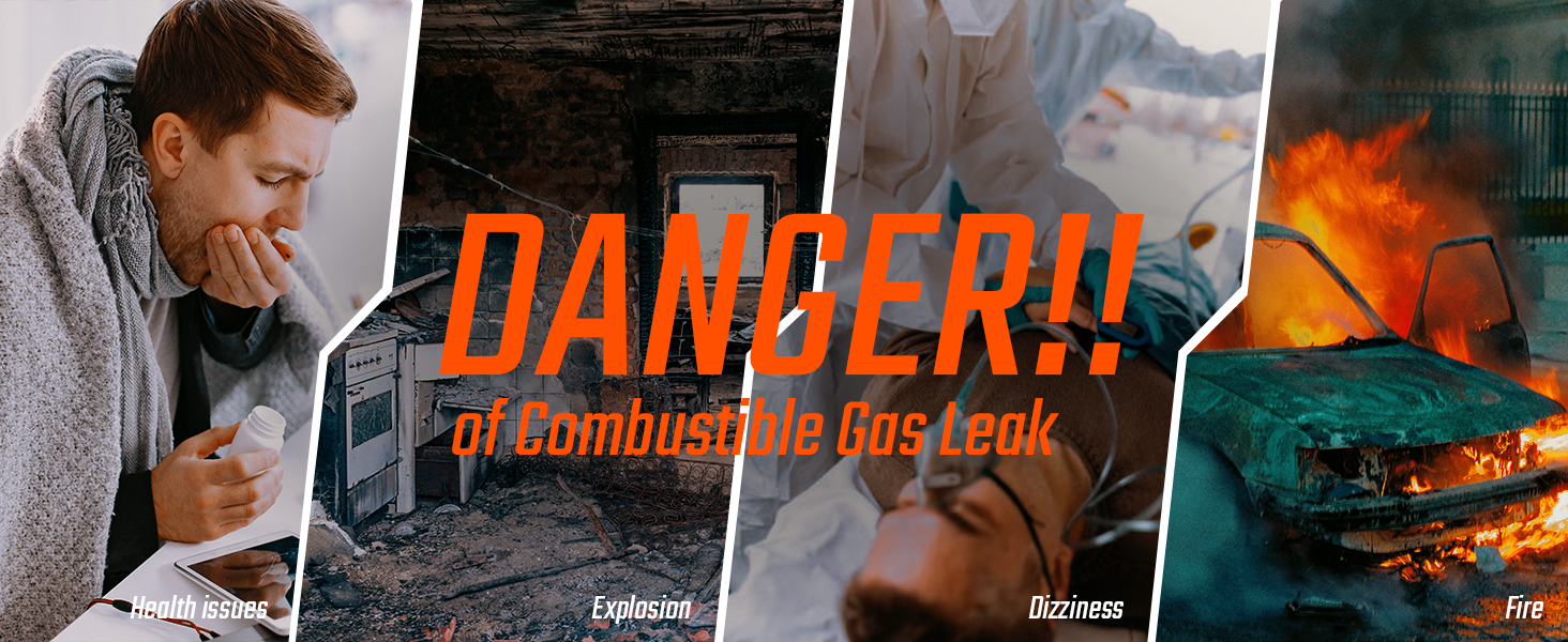 PT177 Natural Gas Detector Gas Leak Detector