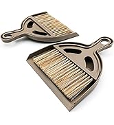 Small Broom and Dustpan Set Mini Dustpan and Brush, Hand Broom and Dustpan Set, Mini Broom and Du...