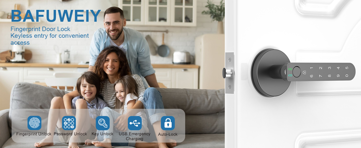fingerprint door lock