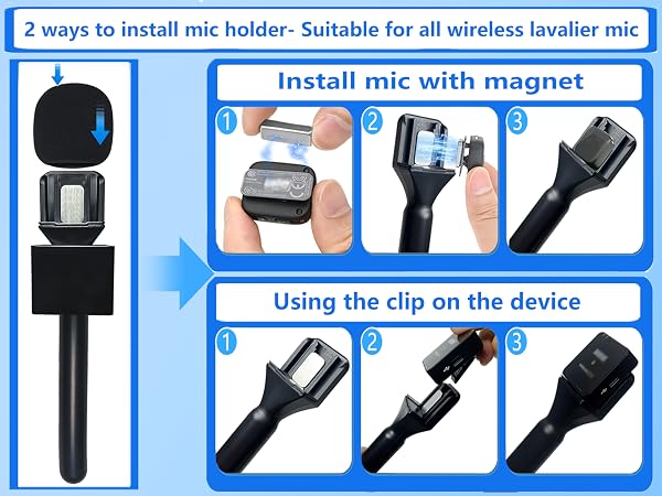 mic holder,wireless mic adapter,dji mic,dji mic 3,dji mic mini 2,rode wireless go 2,microfono rode