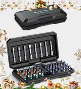 AMIR 42 in 1 Magnetic Screwdriver Set, Handle Ratchet Screwdriver Set Magnetic with 40 PCS Bits, ...