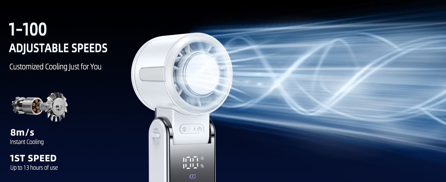 Portable Handheld Turbo Fan