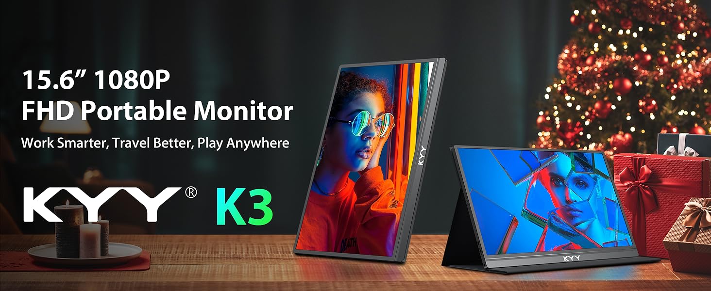 KYY portable monitor for laptop