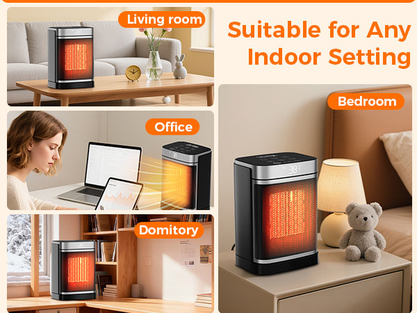 Indoor space heater